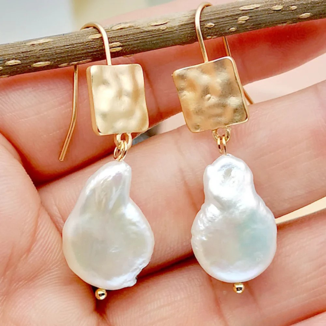 Vintage Freshwater Pearl Earrings