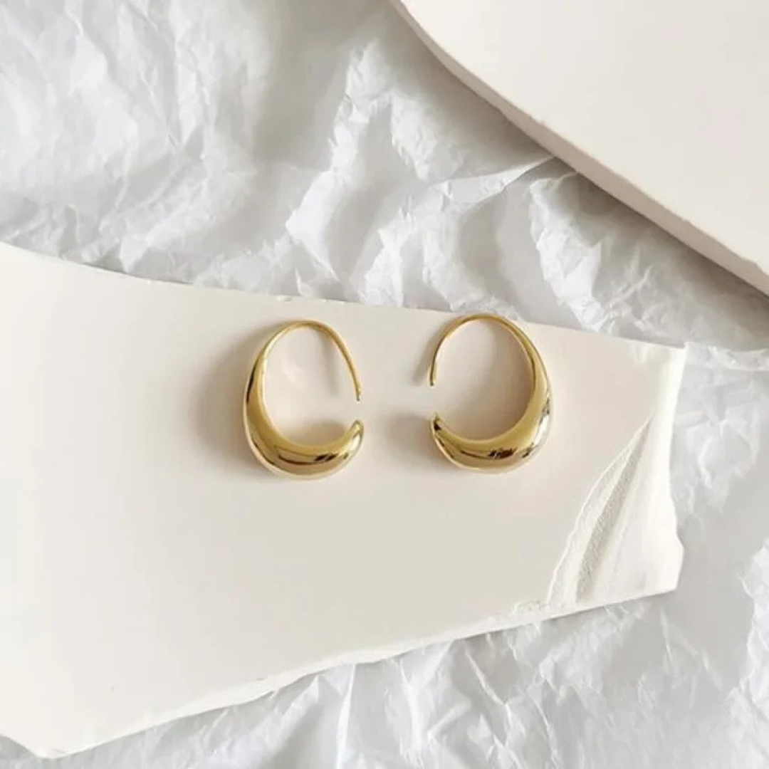 Luxury Gold and Silver Earrings