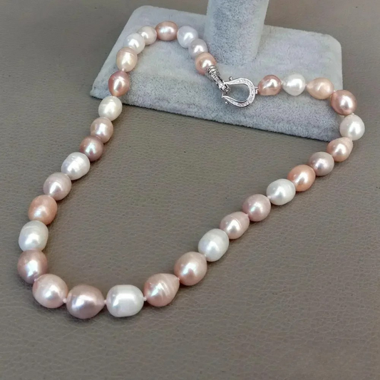 Coloured Pearl Necklace